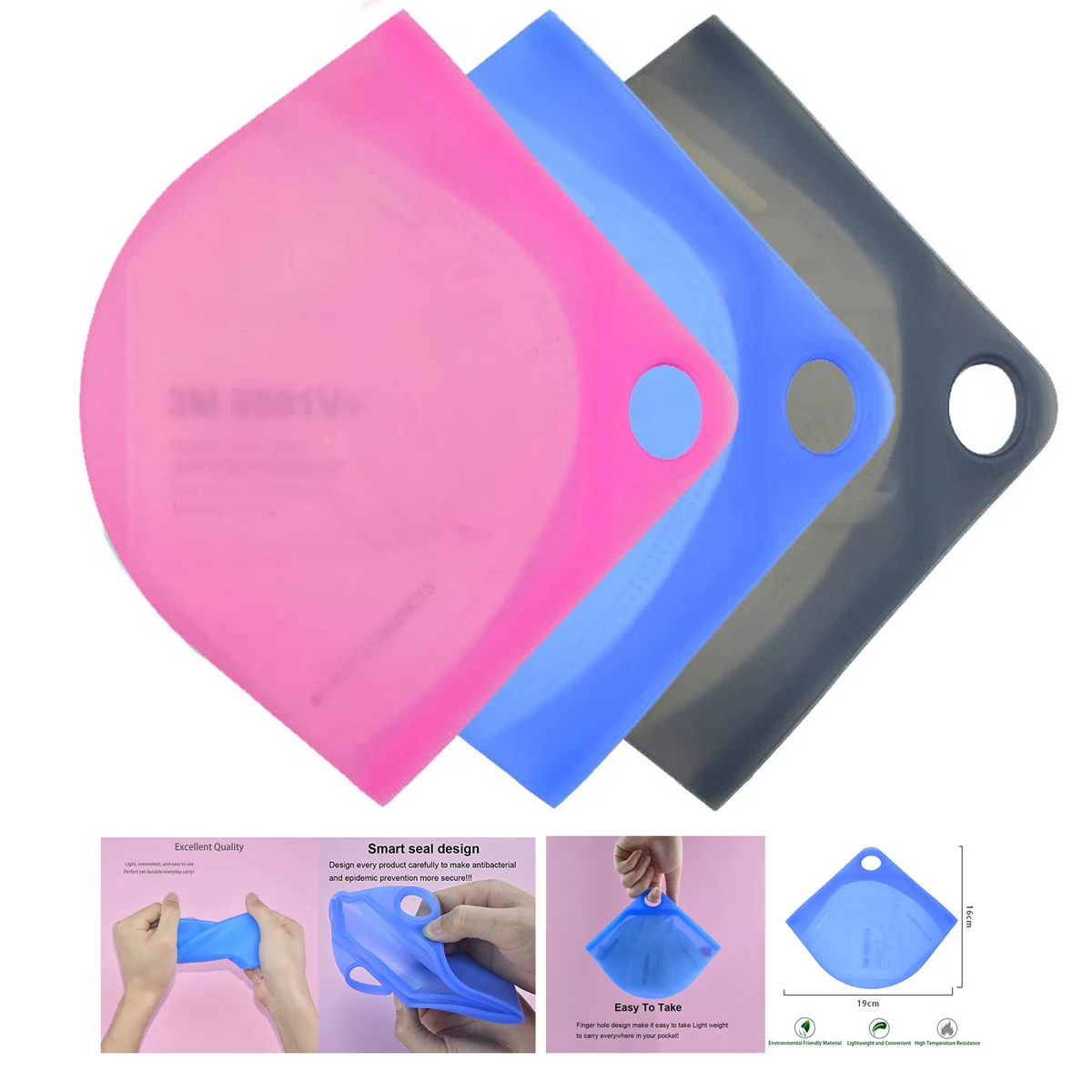 Silicone Face Mask Storage Case 1