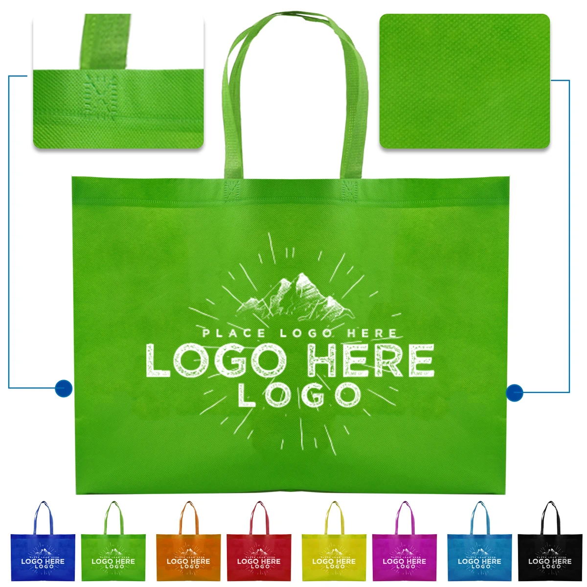 Customized Non-Woven Tote Bags 1