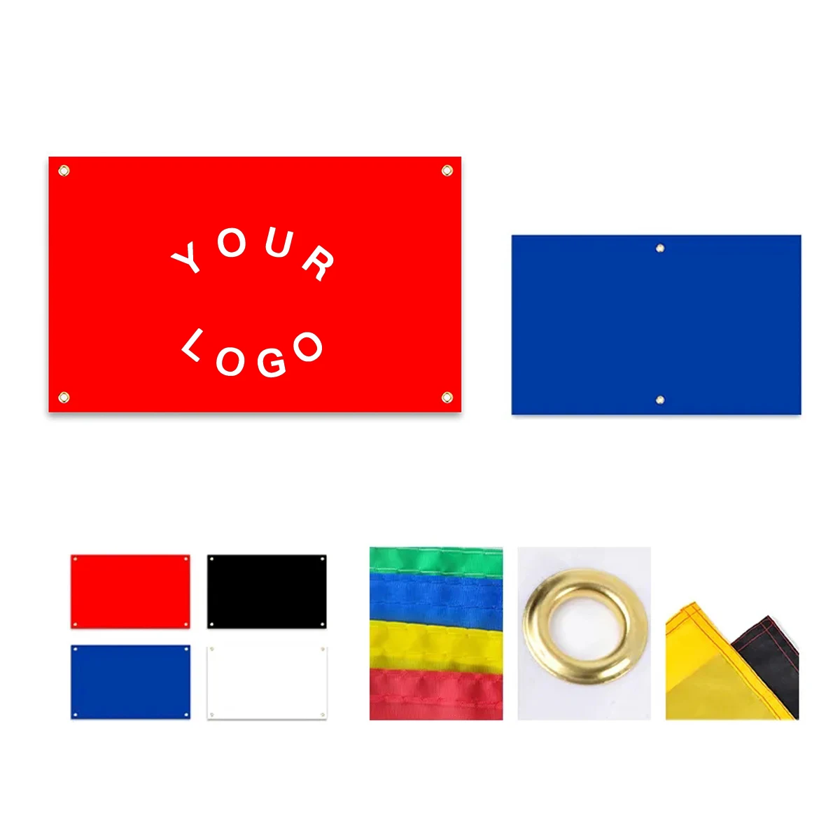 Outdoor PVC Banner with Grommets 1
