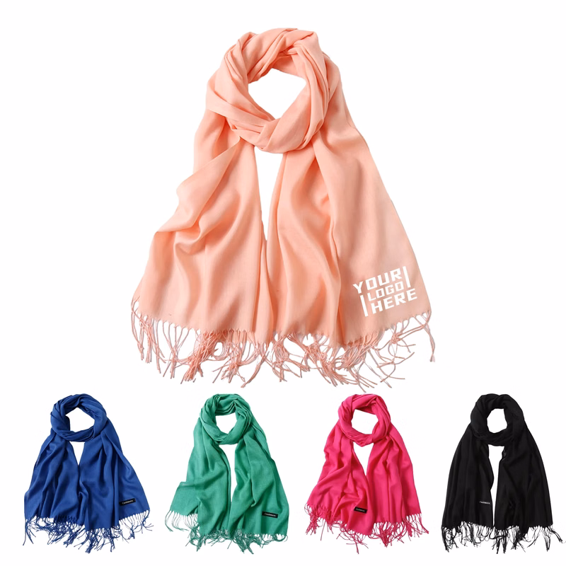 Large Soft Cashmere Feel Pashmina Shawls Scarf