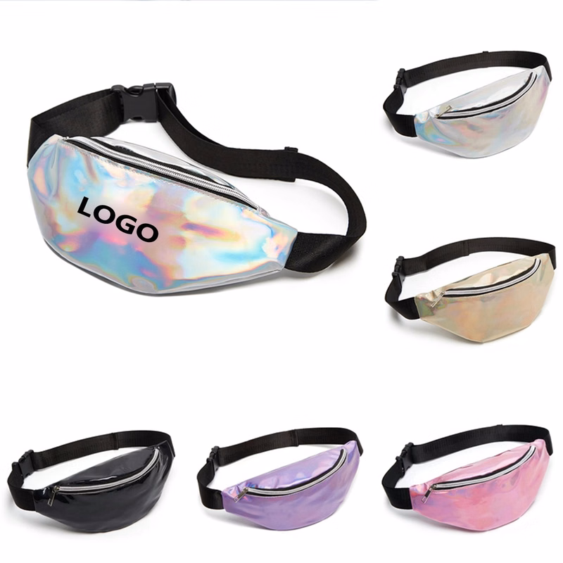 Hologram PU Leather Fanny Waist Pack