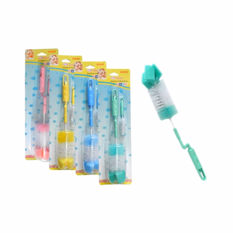 Baby Bottle Cleaning Sets - Nipple Brush Assorted Colors