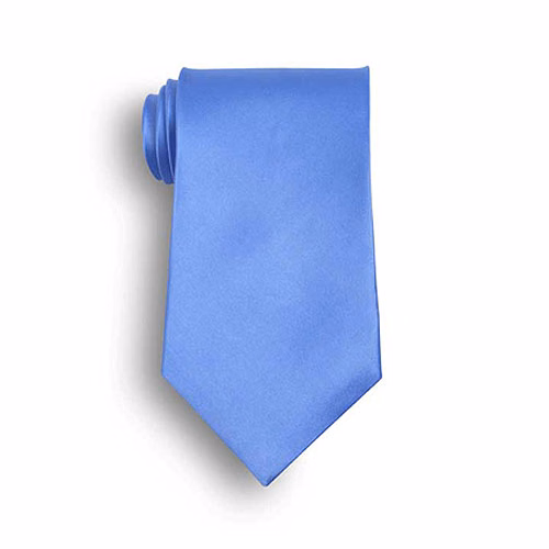 French Blue Silk Tie