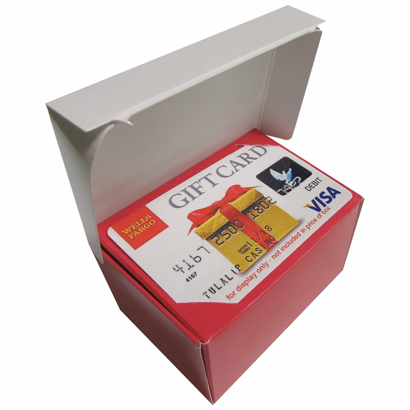 Mini Fold Above Box - Gift Card Holder