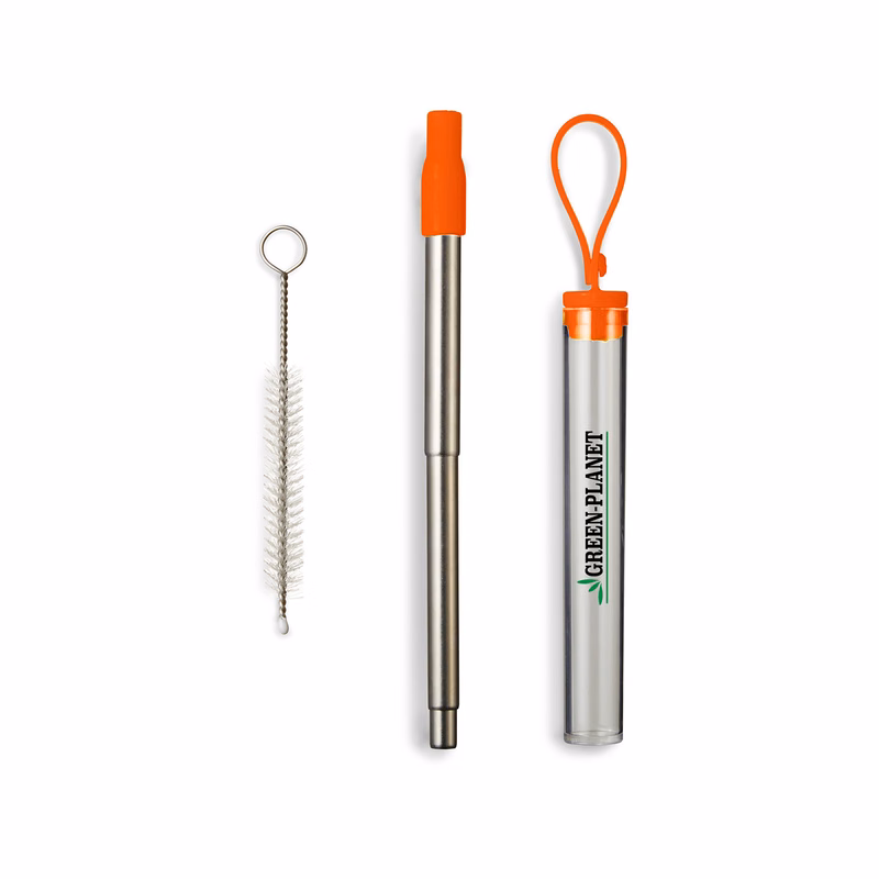 Festival Telescopic Reusable Drinking Straw Kit
