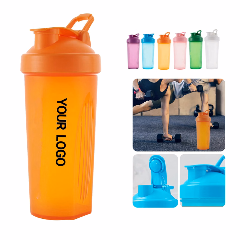 Reusable Fitness Shaker with One Touch Lid