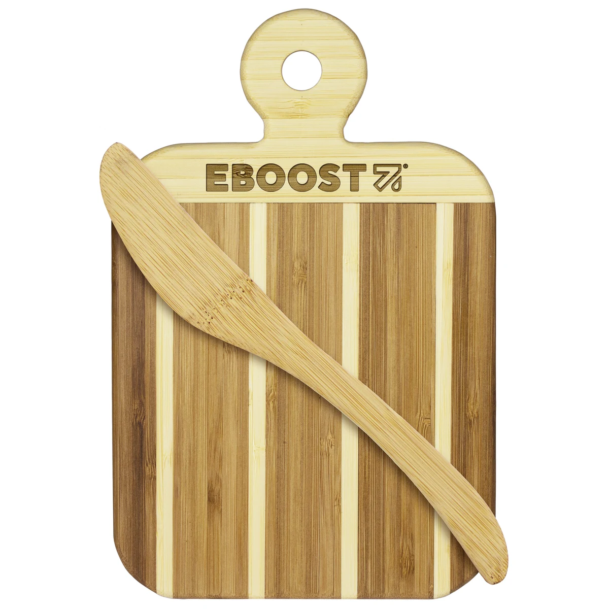 Striped Paddle Board with spreading knife 1