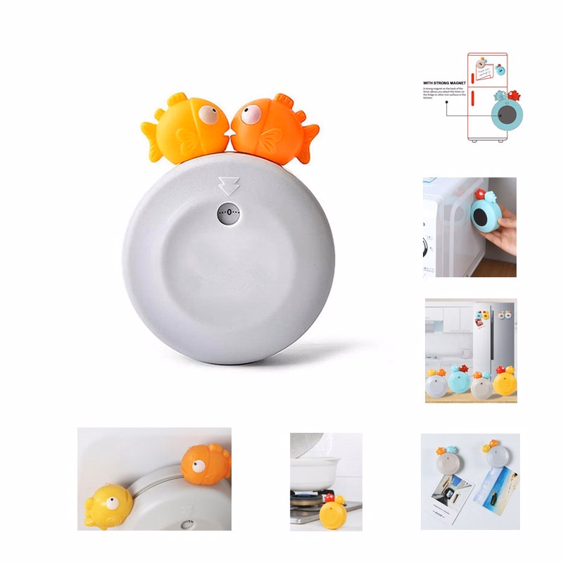 Bubble Fish Mechanical Timer