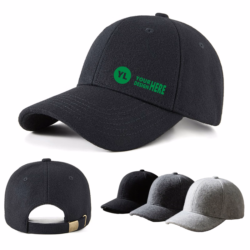 Autumn Wool Fleece Baseball Hat