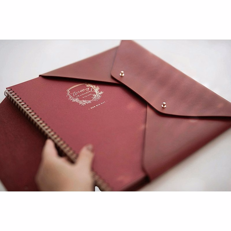 Custom Faux Leather Document Holders