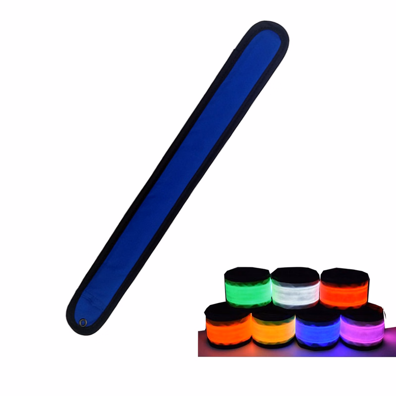 Slap Bracelets with LED - Visible at Night