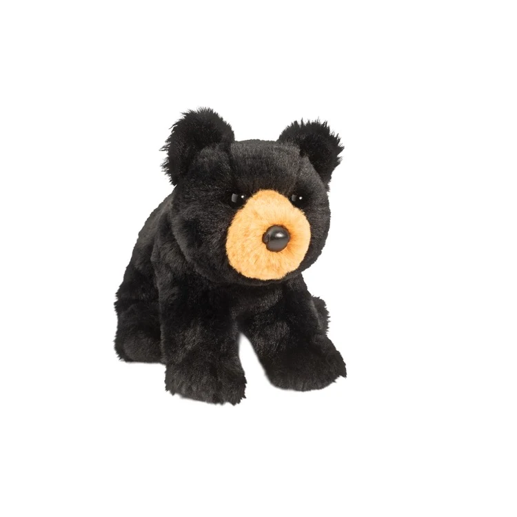 Cubbie Black Bear Mini Soft Stuffed Animal 1