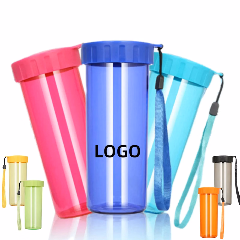 Portable Plastic Sports Water Bottle