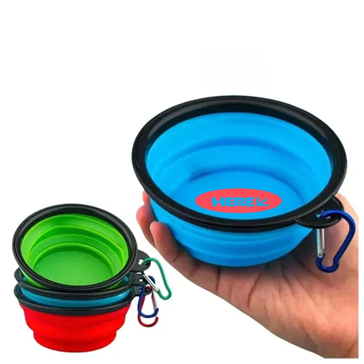 Collapsible Portable Pet Folding Bowl 1
