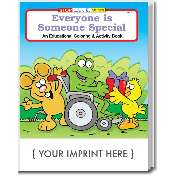 COLORING BOOK - Everyone is Someone Special Coloring & Activity Book 1