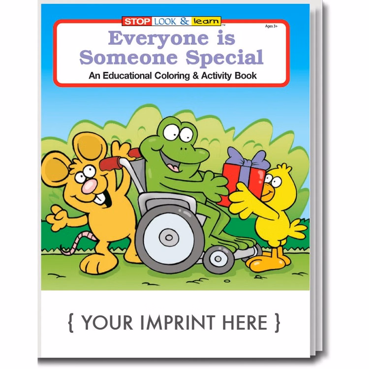 COLORING BOOK - Everyone is Someone Special Coloring & Activity Book