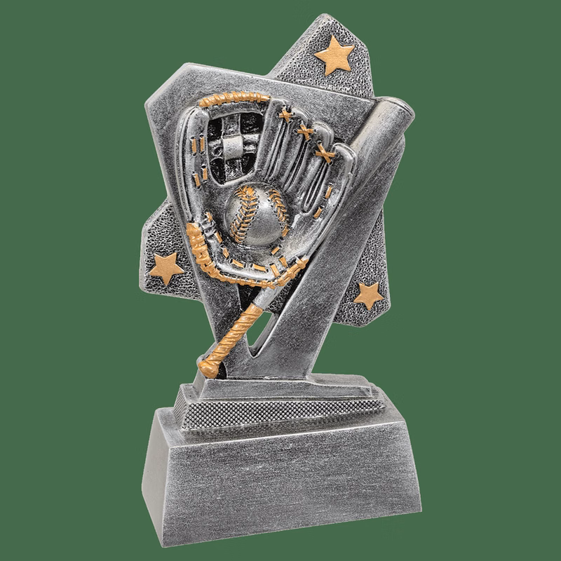 5-1/2" Tall Baseball/Softball Triumph Resin