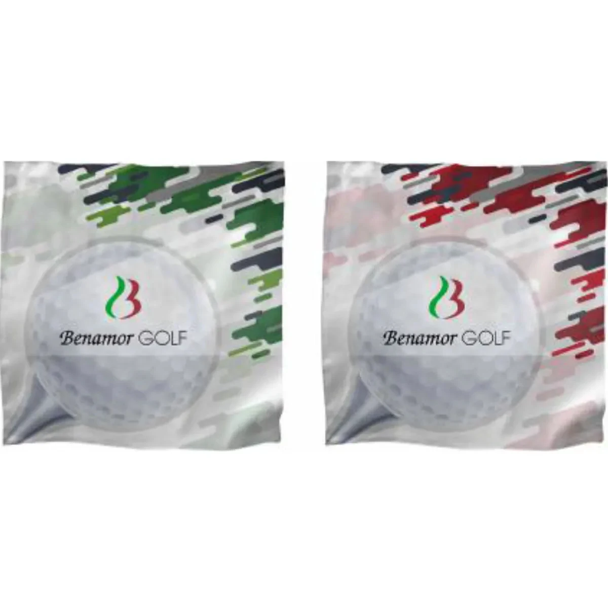 Sublimated Microfiber 2-Tone Cooling Refresher Towel, 15x15 1