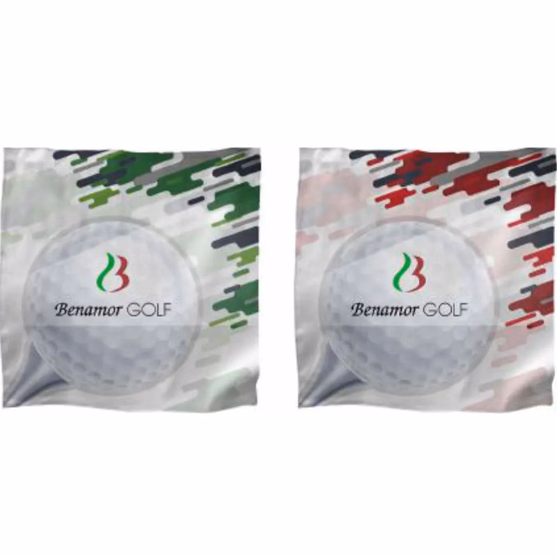 Sublimated Microfiber 2-Tone Cooling Refresher Towel, 15x15
