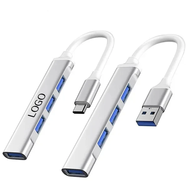 USB C Hub Adapter with 4-In-1 Multiport Connector 1