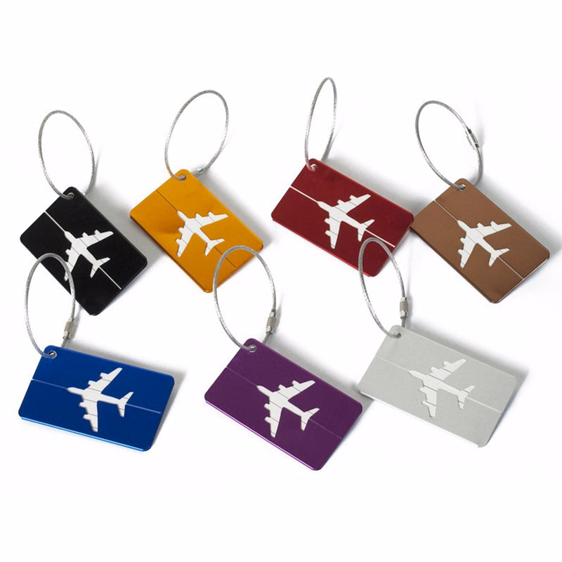 Aluminum Alloy Luggage Registration Card