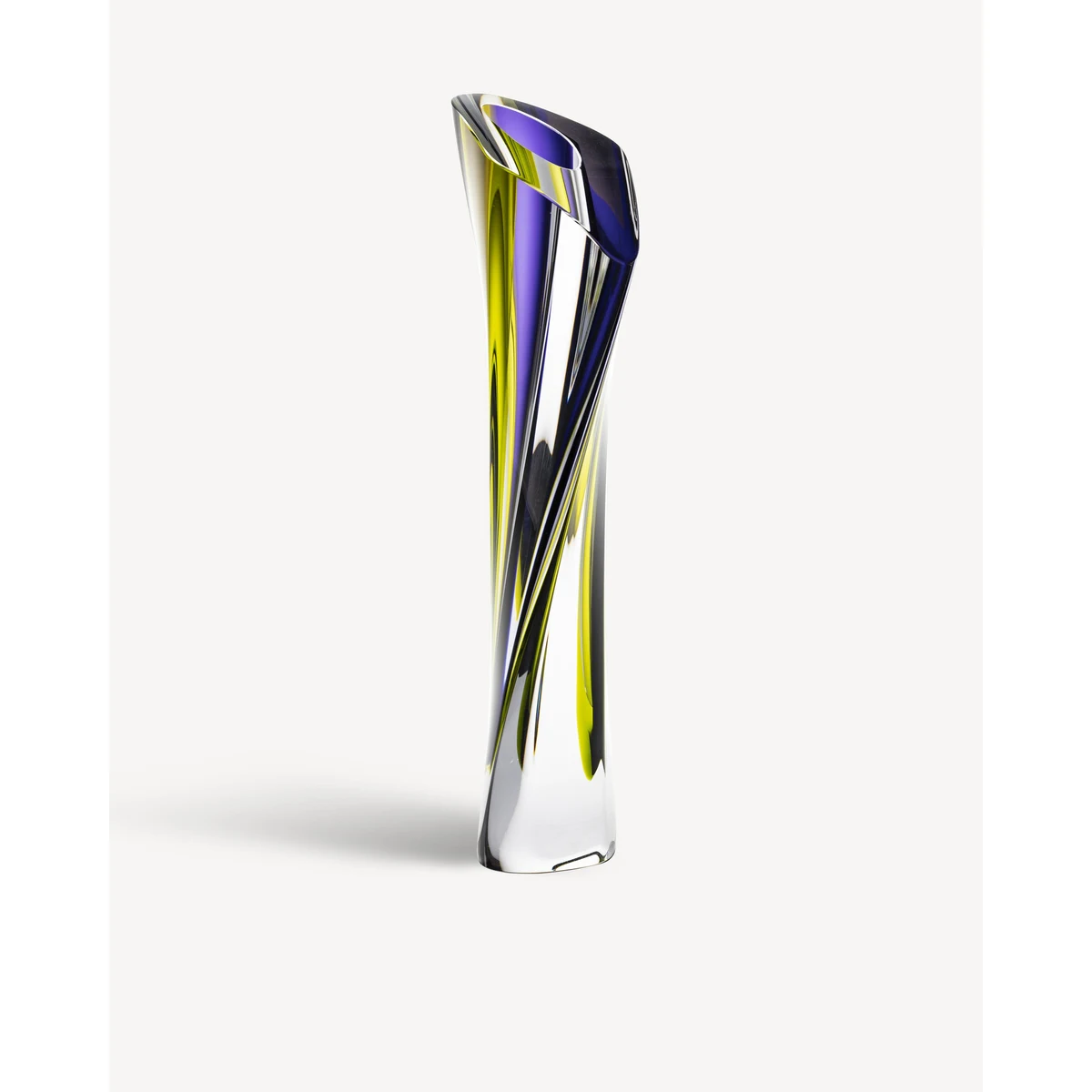 SARABAND VASE PURPLE/GREEN 1