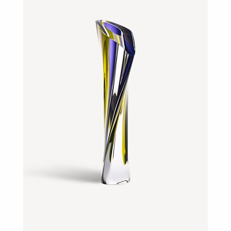 SARABAND VASE PURPLE/GREEN