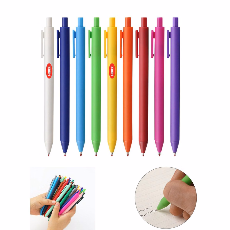 Retractable Colored Signature Ballpoint Pens