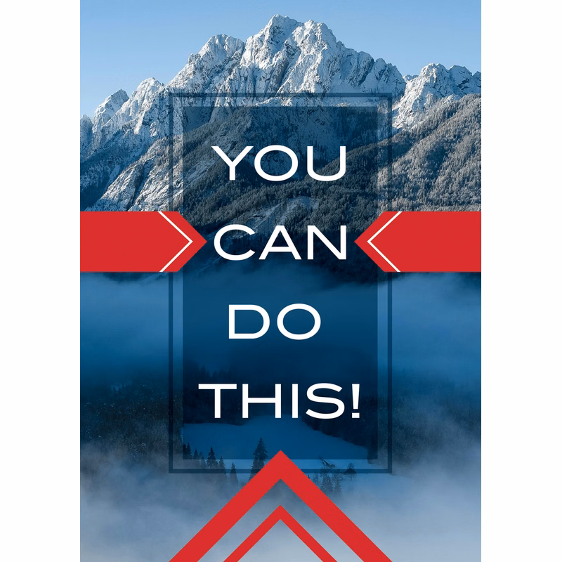 You Can Do This - Just Because Card