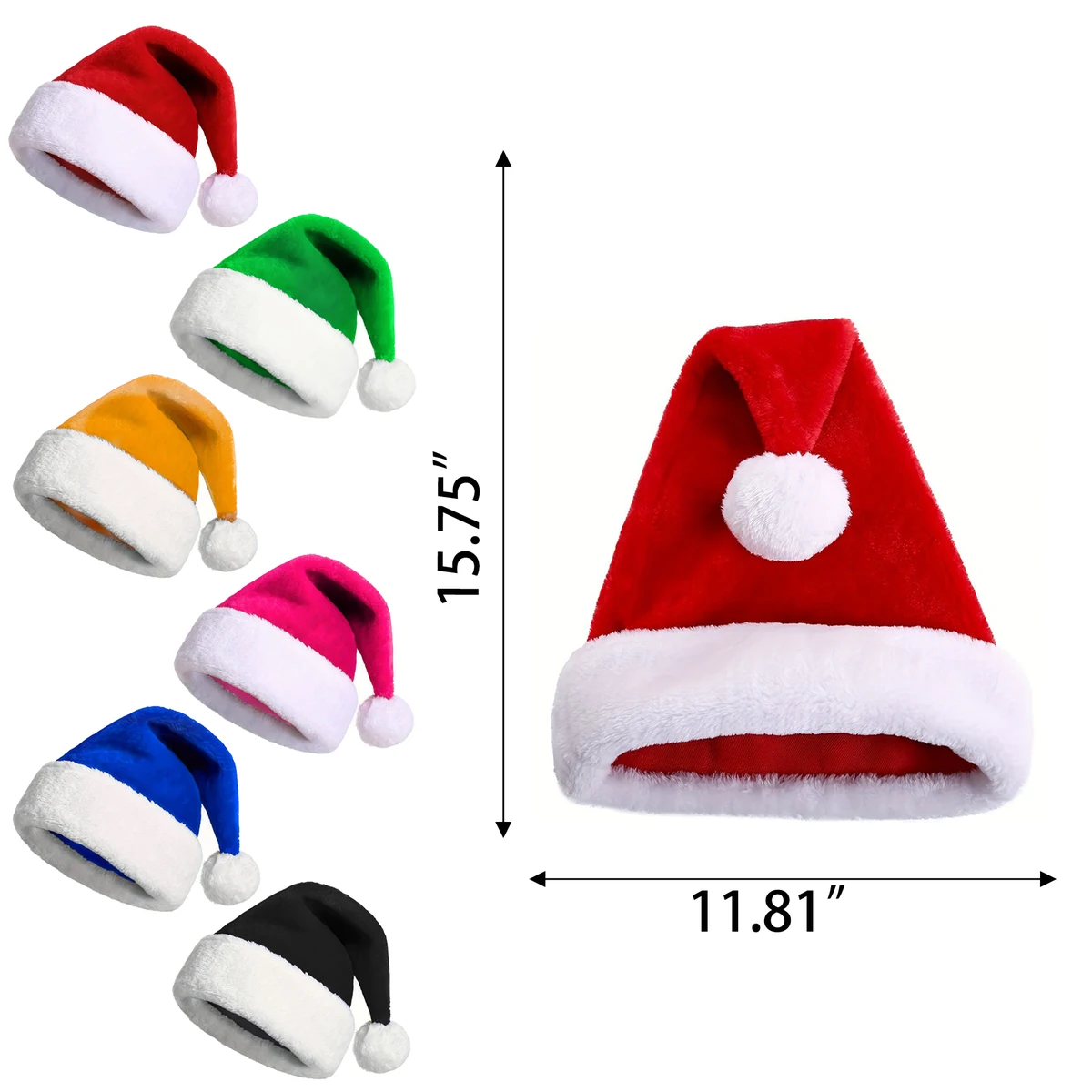 Cozy Holiday Santa Hat 1