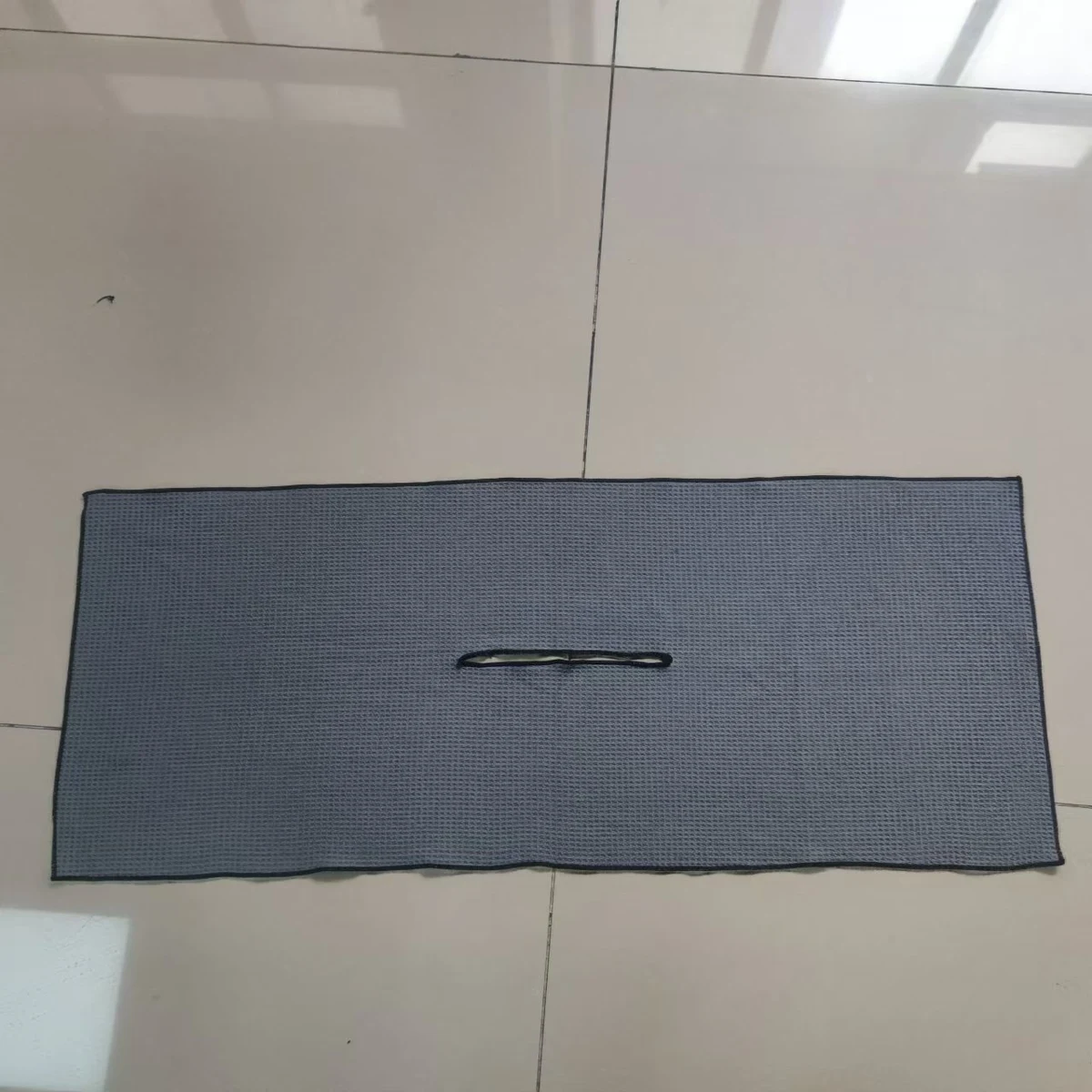 Waffle Golf Towel with Hole 1
