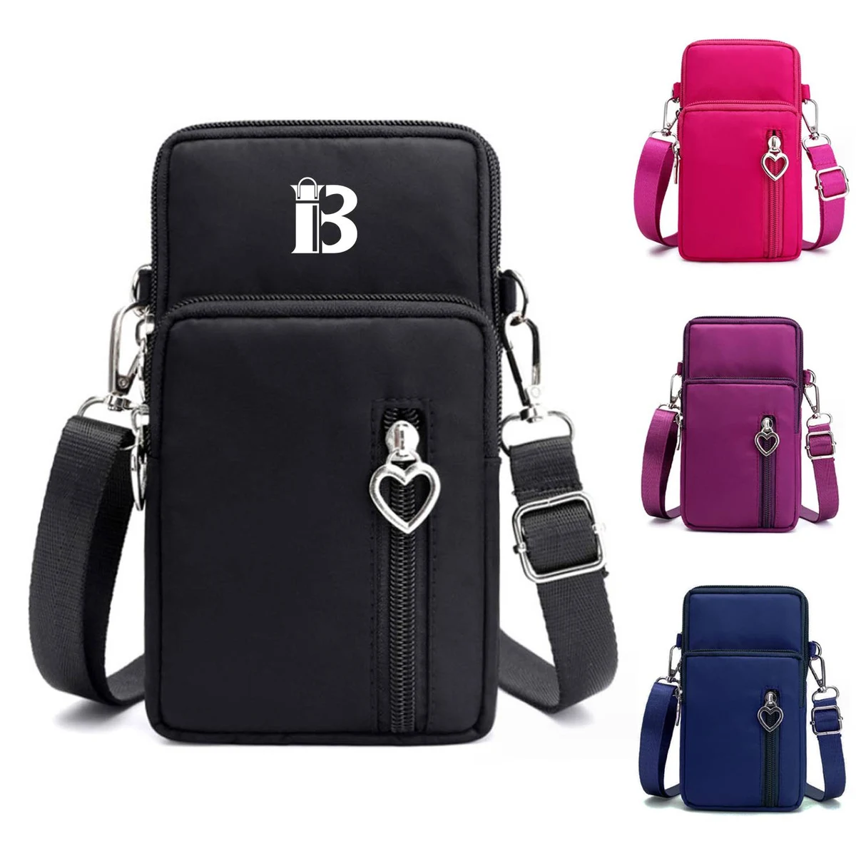 Nylon Mini Phone Crossbody Bag 1