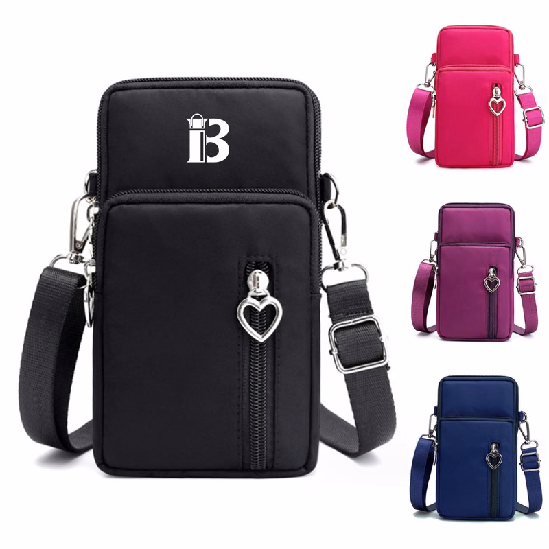 Nylon Mini Phone Crossbody Bag