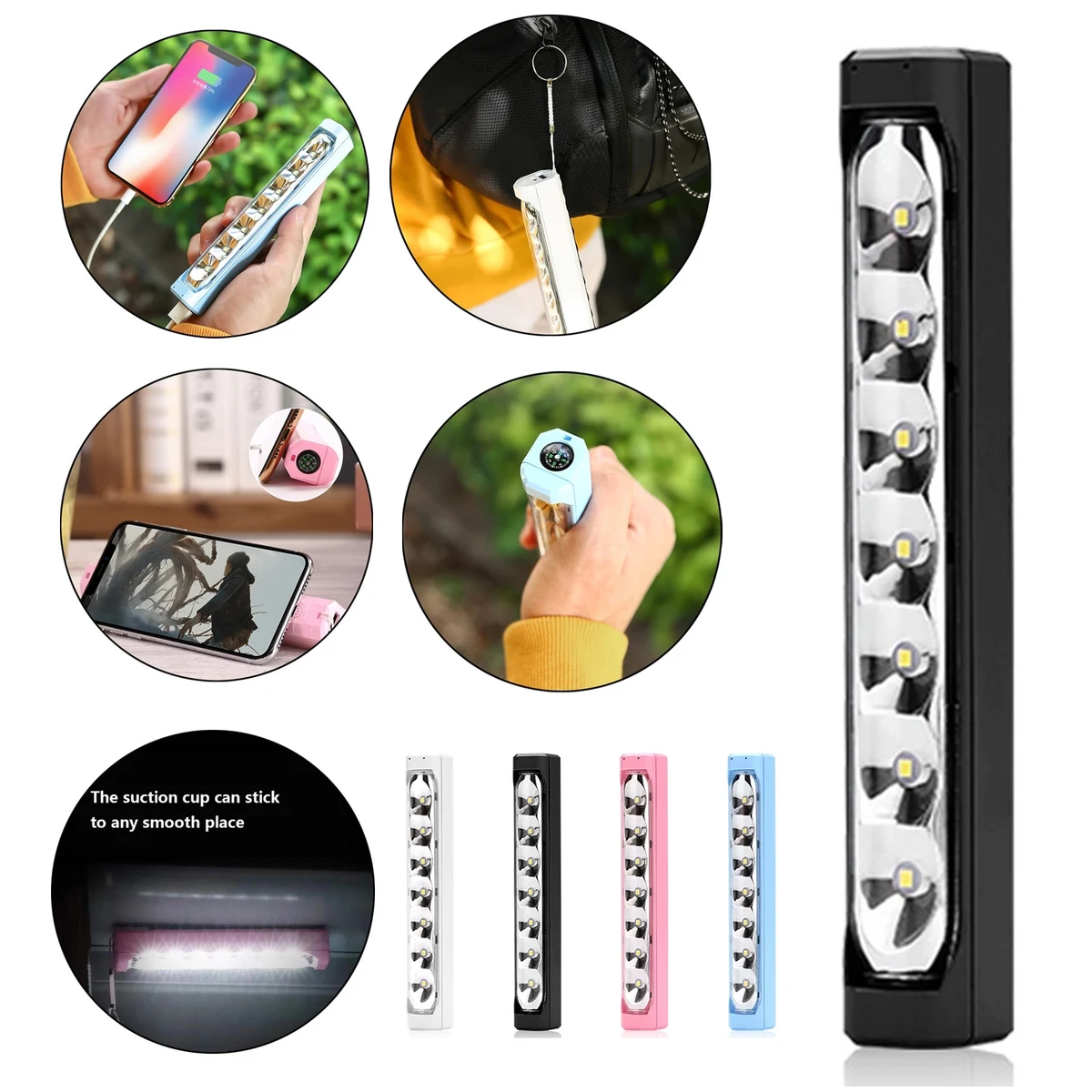 5-In-1 Multi-Fuction 2400mAh Power Bank 1