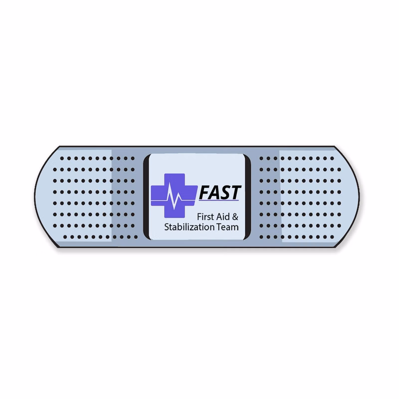 Bandage .88" x 2.81" NoteKeeper™ Magnet 35 Mil