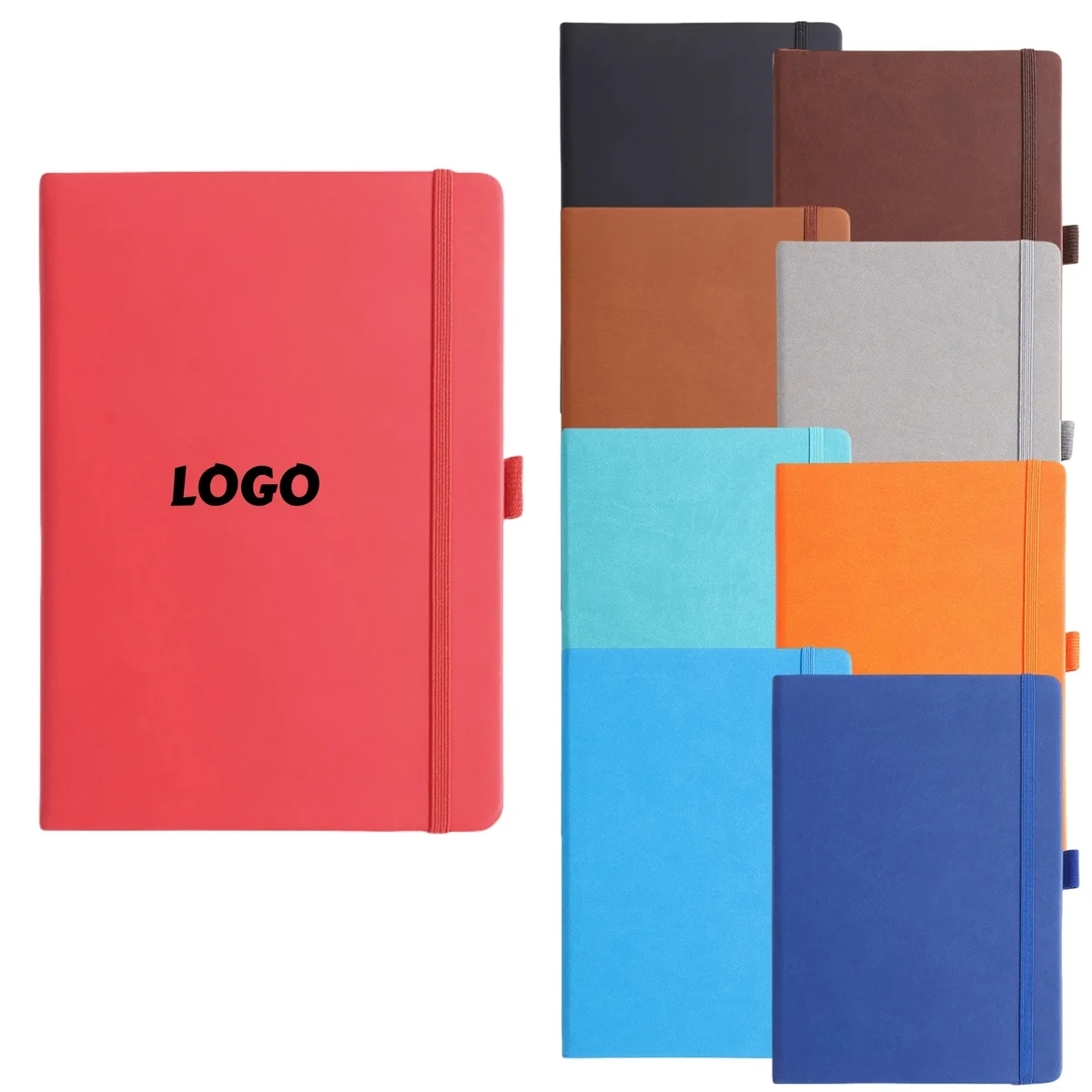A5 Notebook 100 Pages with Elastic Band 1
