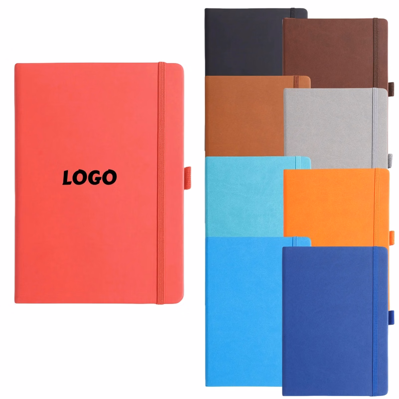 A5 Notebook 100 Pages with Elastic Band