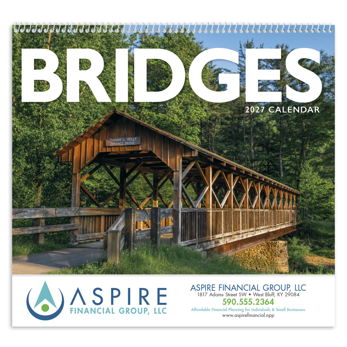 Triumph® Calendars Bridges Calendar 1
