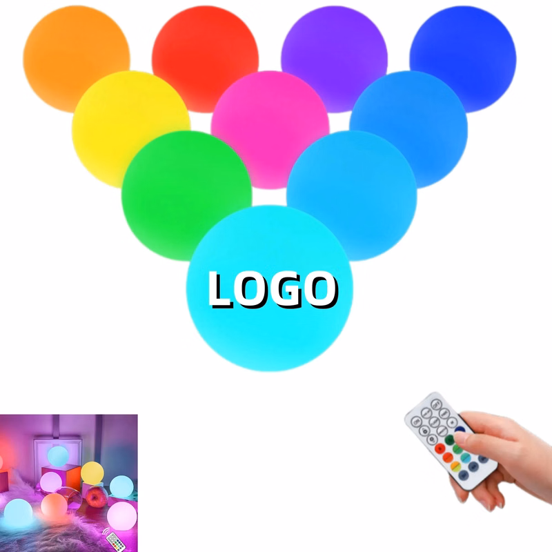 LED Waterproof Remote Controlled Glowing Ball Light