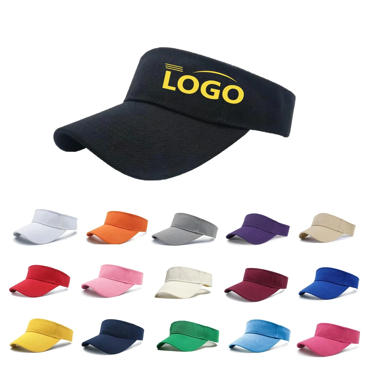 Breathable Sports Visor Cap Baseball Hat 1