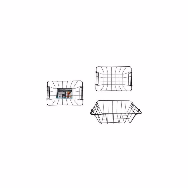 Stackable Wire Storage Baskets