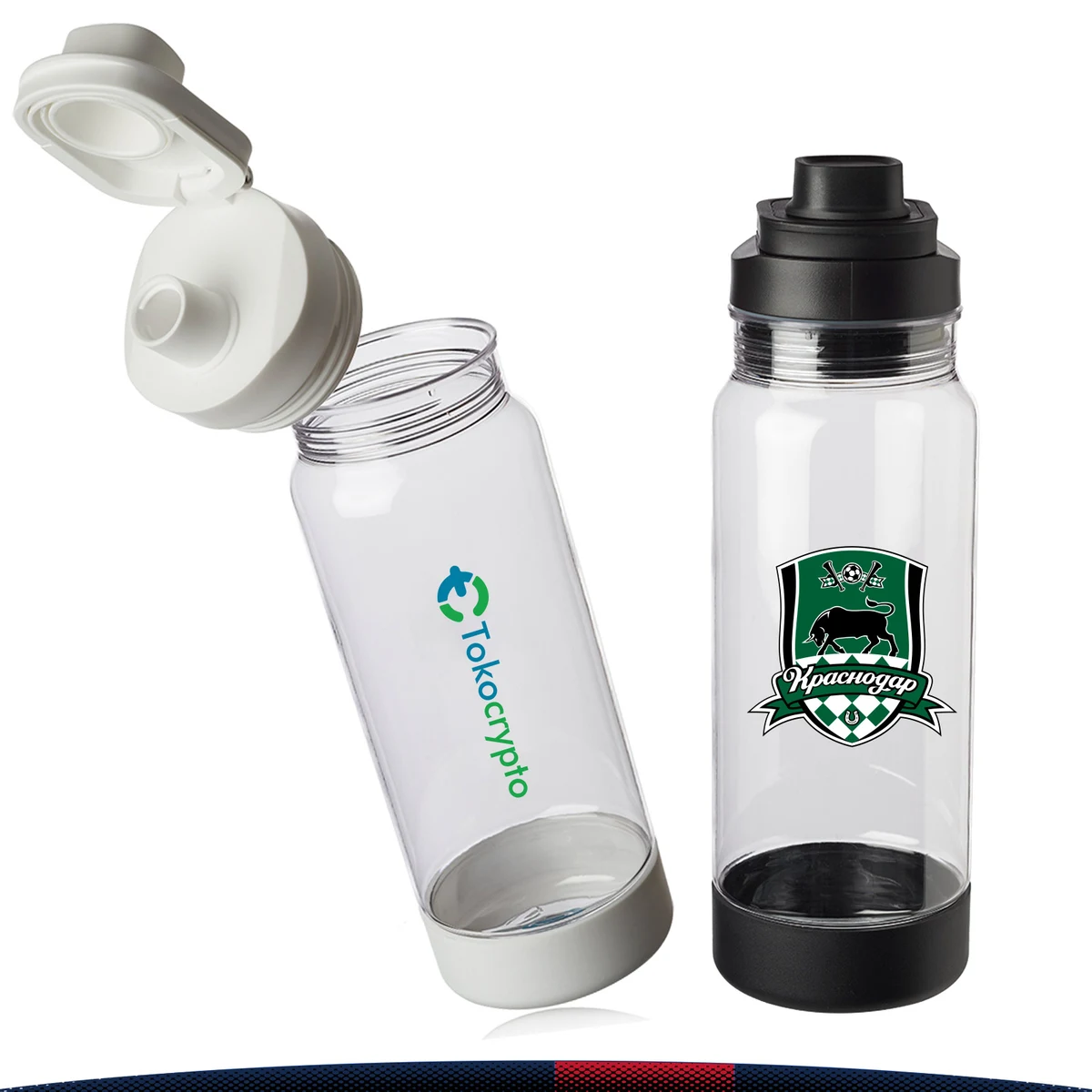 40 oz. Metill Wide Mouth Plastic Water Bottle 1