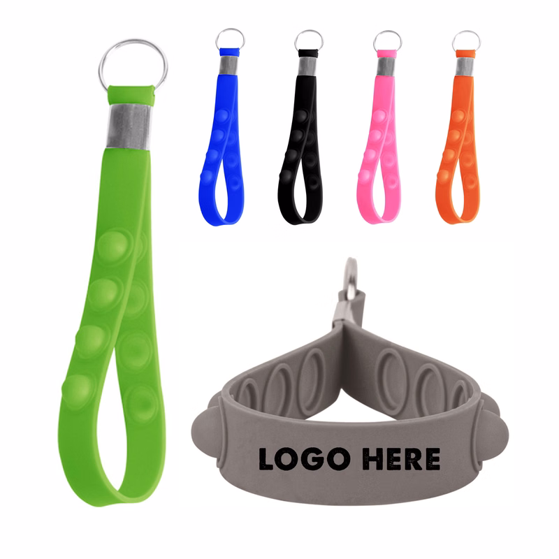 Silicone Stress Relief Keychain