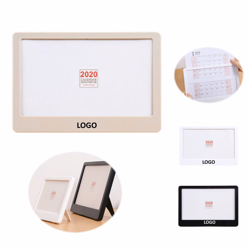 Horizontal Photo Frame Desk Calendar Wall Calendar