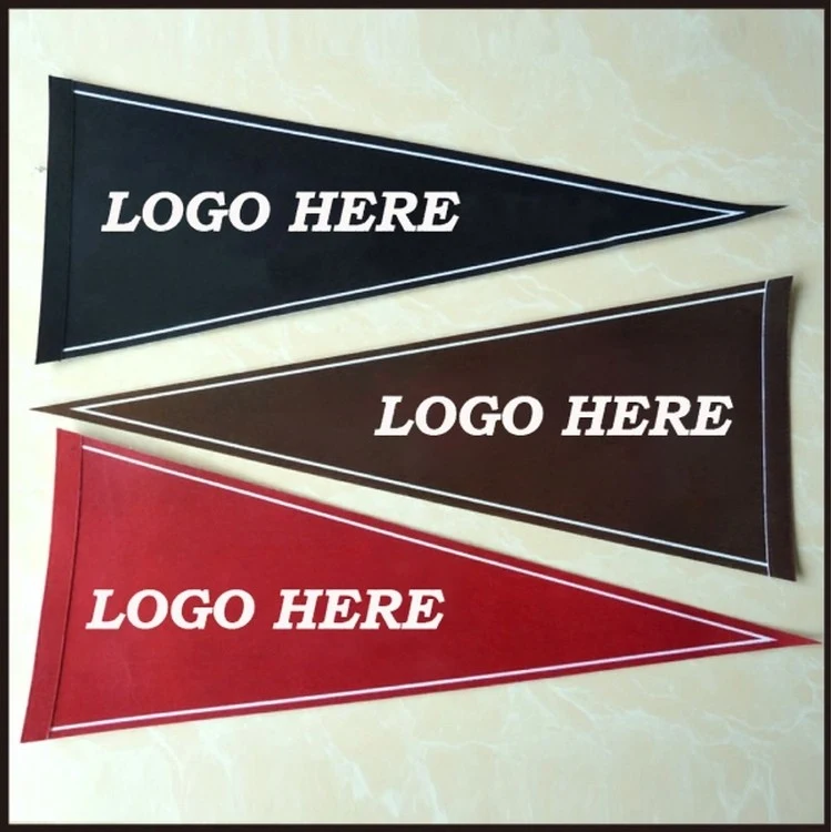 Custom Printed Felt Pennant 1