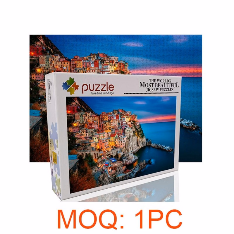 Custom Full Color Imprint Wooden Jigsaw Puzzles