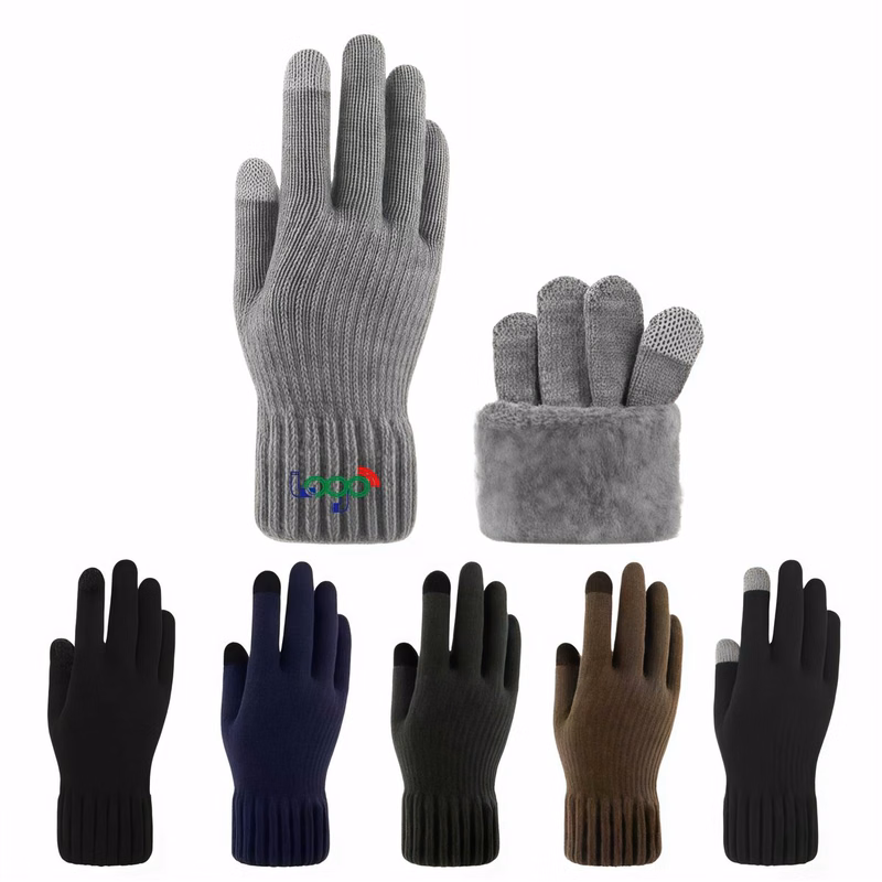 Warm Knit Touchscreen Gloves