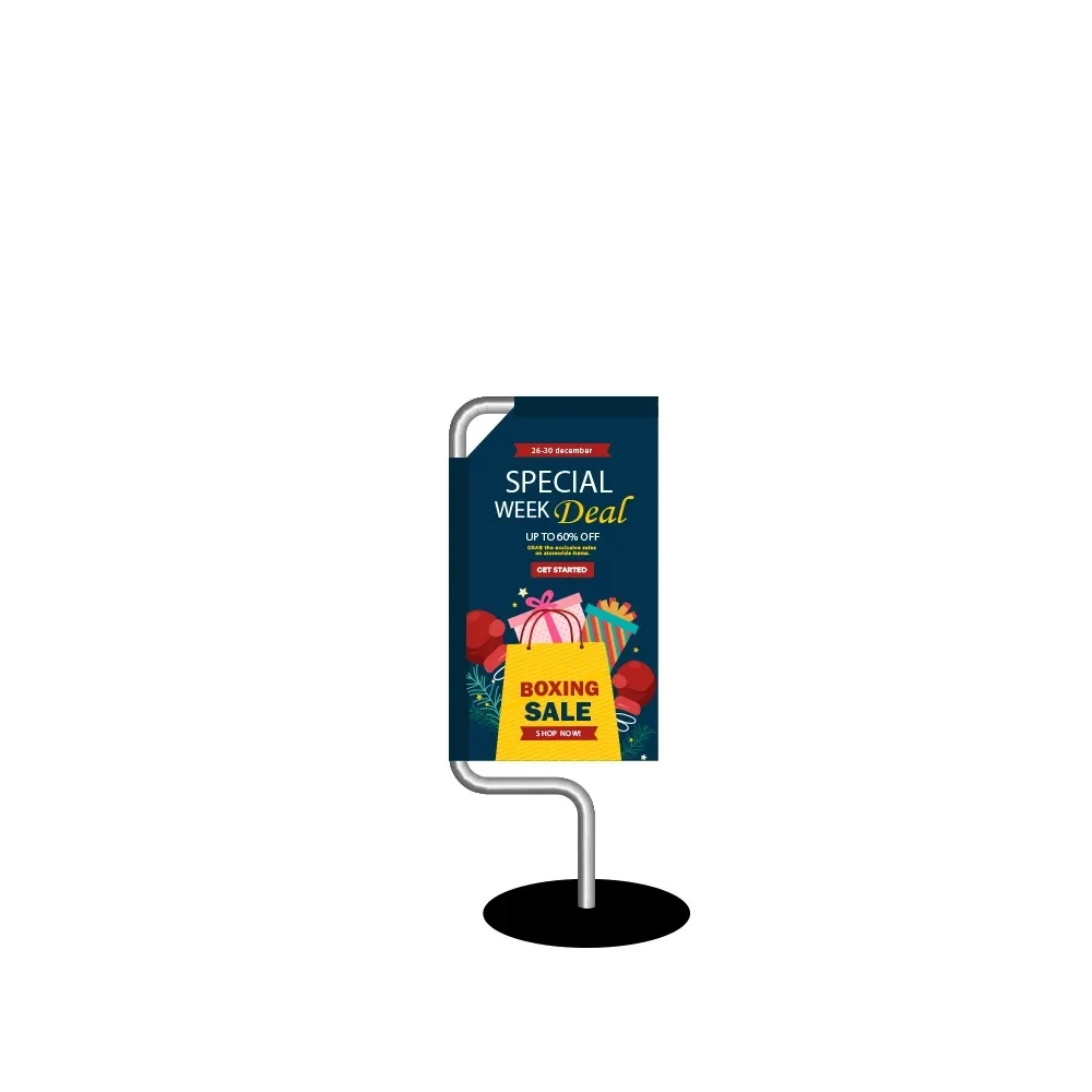 Monopode Flag Display Kit Small 1