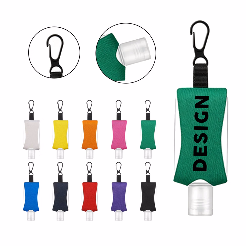 Clip On Sanitizer Holder