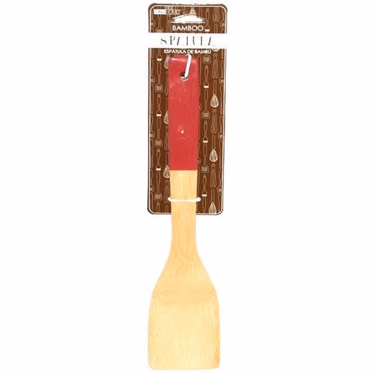 Bamboo Spatulas - Red